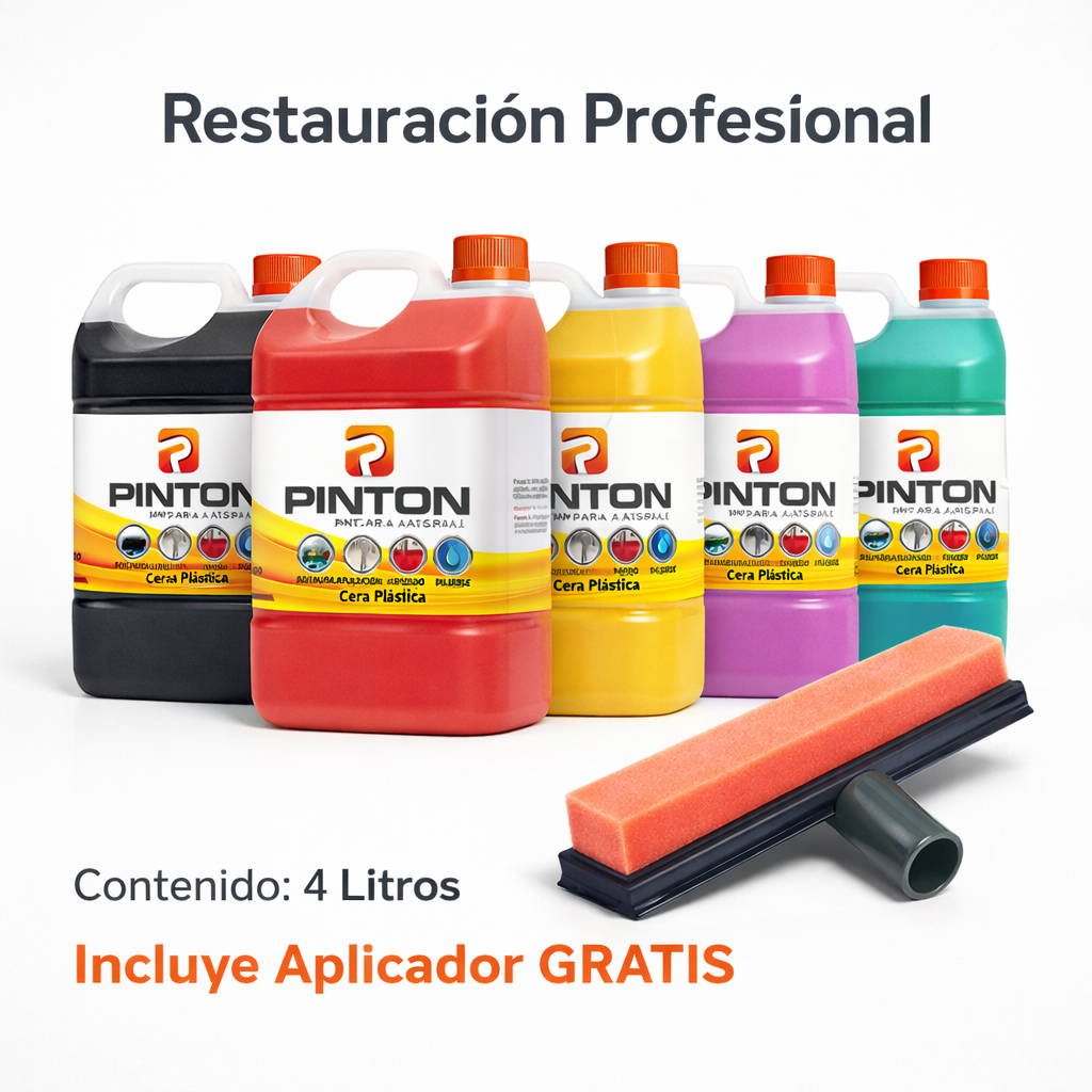 Cera plástica galón (4 litros) + aplicador