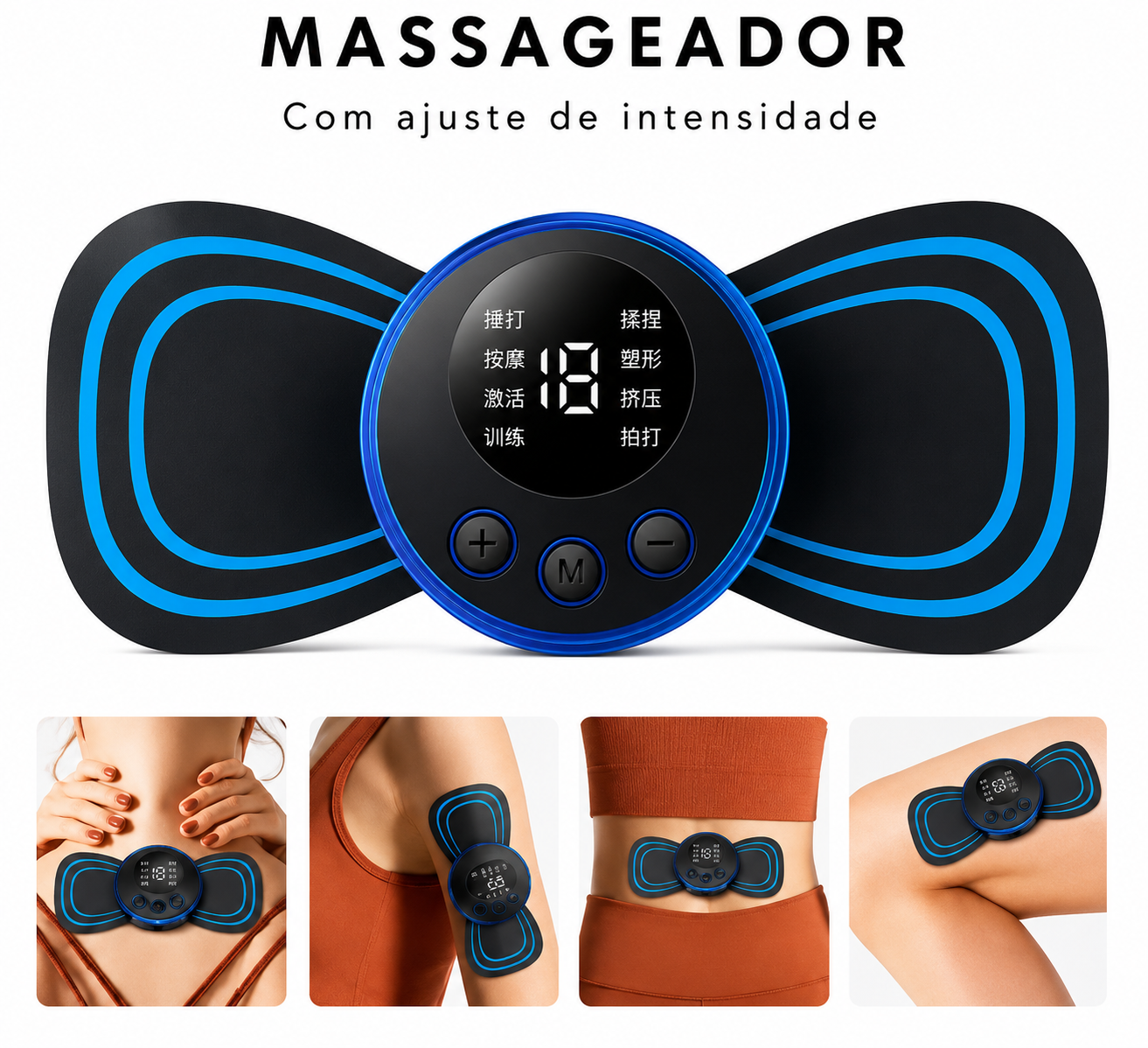 CORRECTOR DE POSTURA ORTOPEDICO + masajeador