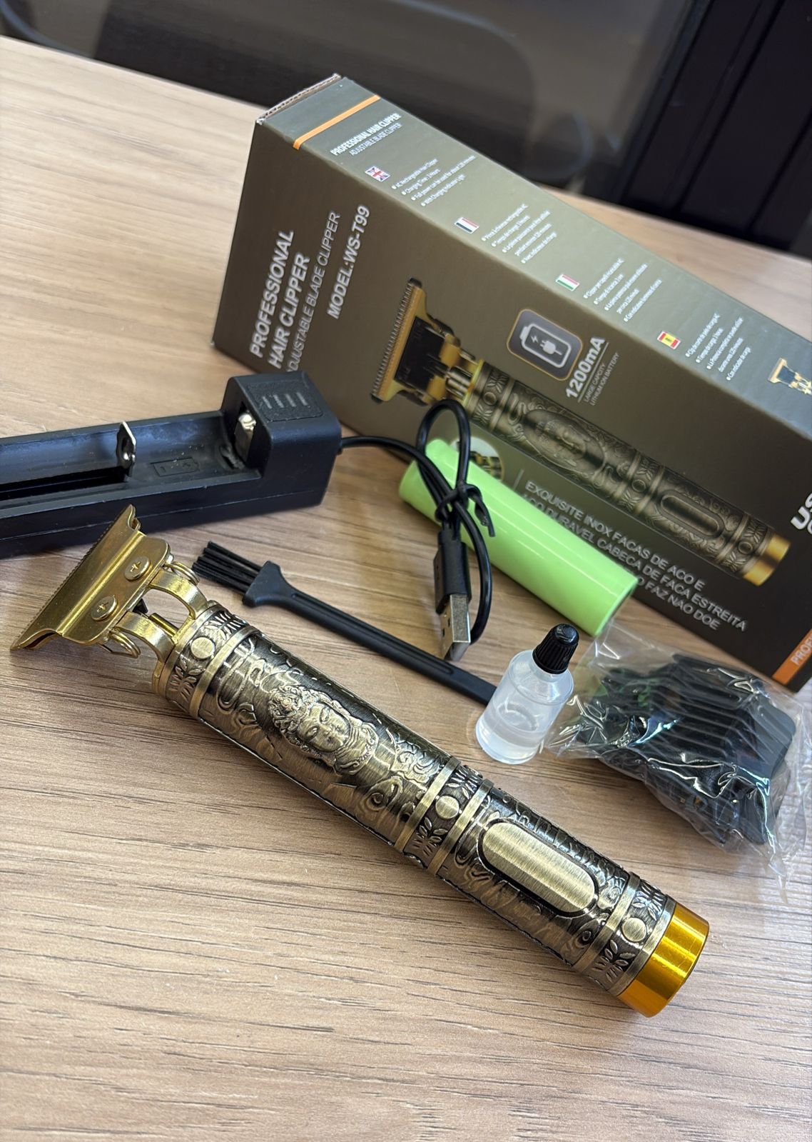 Barbera patillera Buda T99 Recargable 2x1