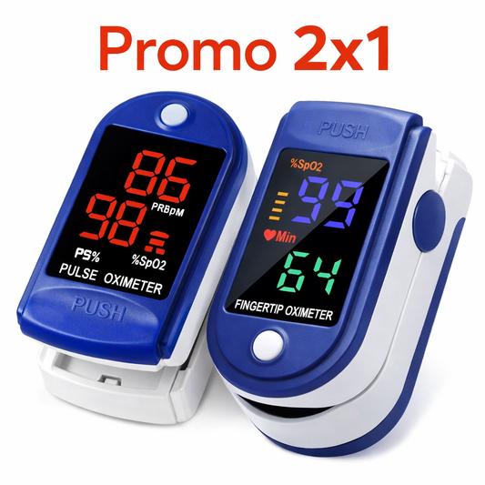 Oxímetro De Pulso Digital Para Dedo x2 Unidades