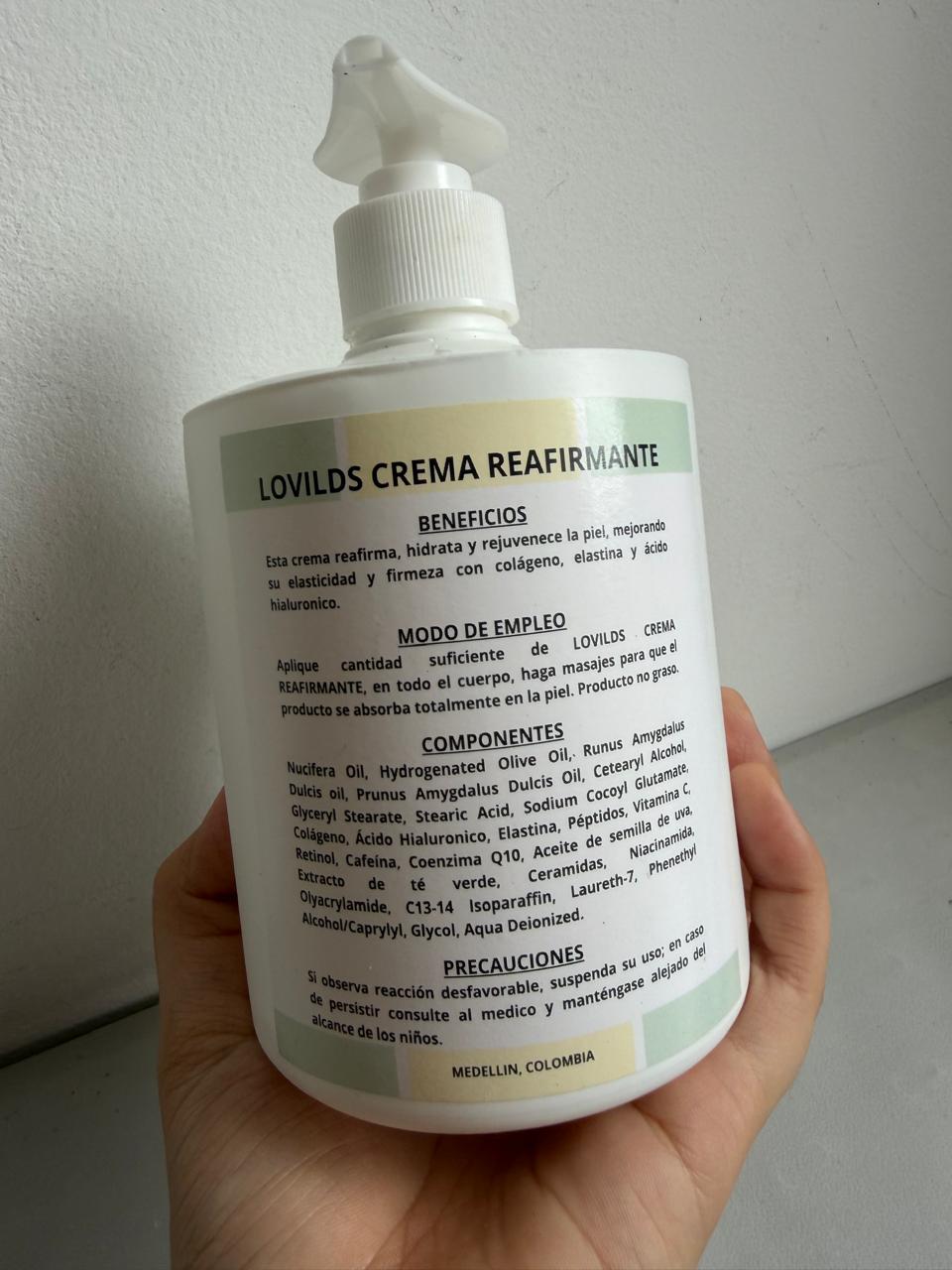 CREMA REAFIRMANTE 500ML