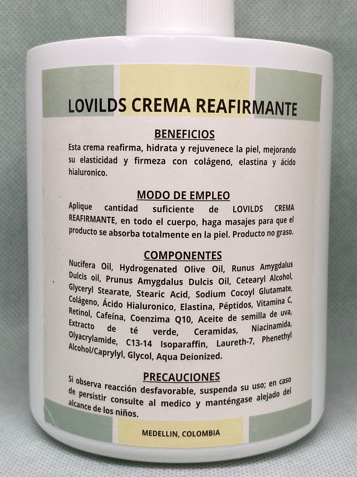 CREMA REAFIRMANTE 500ML