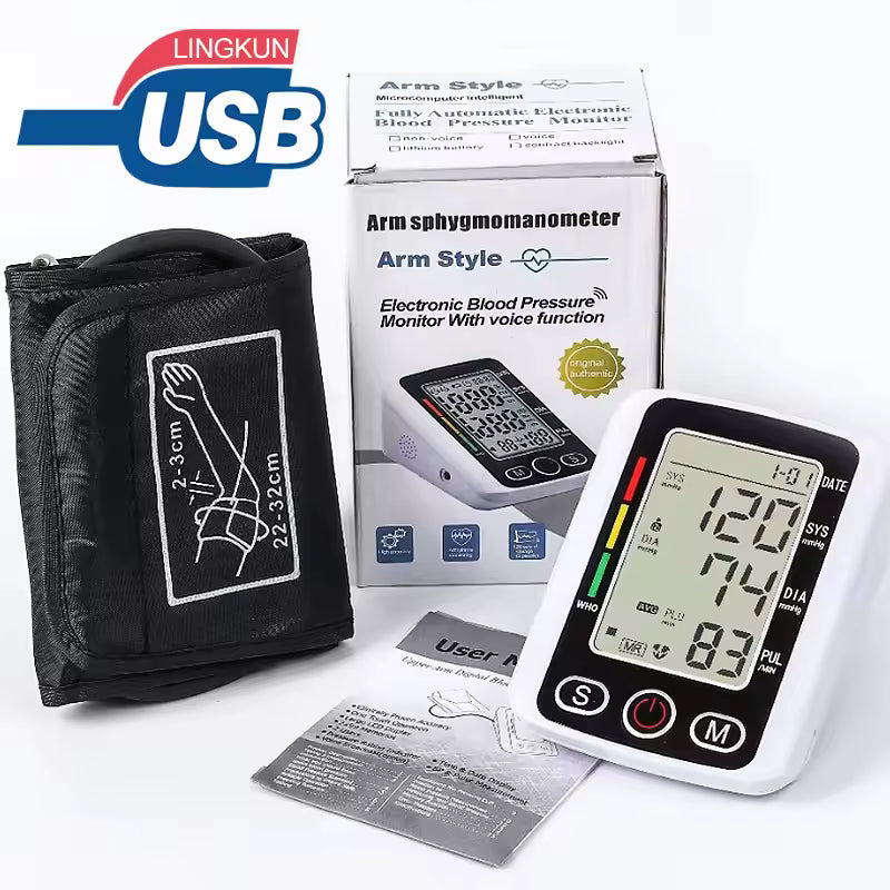 Tensiómetro De Brazo Voz En Español