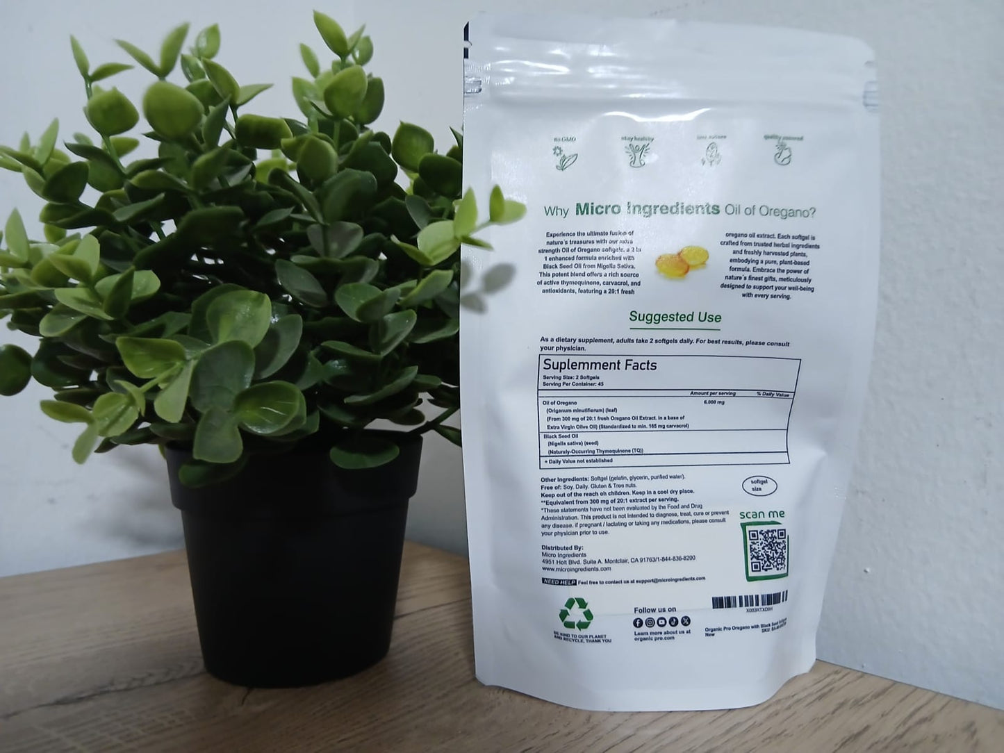 Oil Of Oregano - Aceite de orégano